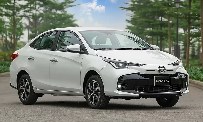 Hình ảnh minh họa xe Toyota Vios 2024 - Không gian thoải mái, sạch sẽ