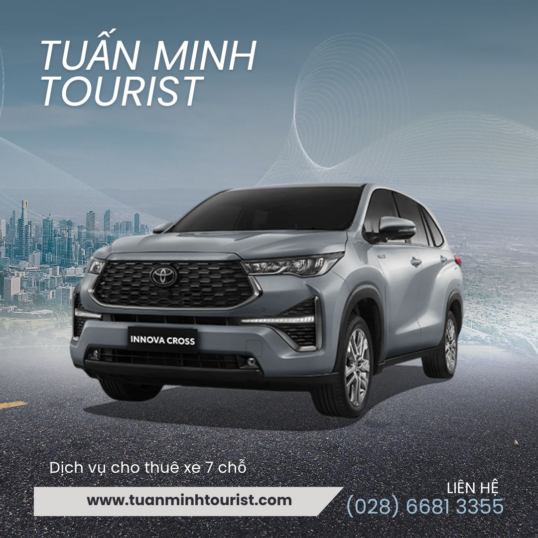 Cho thuê xe 7 chỗ đi tỉnh - Tuấn Minh Tourist