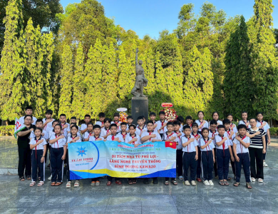 CHƯƠNG TRÌNH THAM QUAN - HỌC TẬP - TRẢI NGHIỆM TRƯỜNG TIỂU HỌC PHÚ MỸ