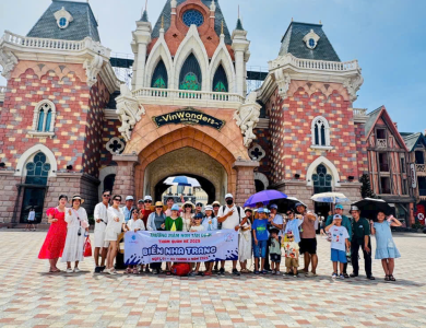 TOUR ĐOÀN CHO TRƯỜNG MN TÂN ĐỊNH QUẬN 1 ĐI NHA TRANG 3N2Đ