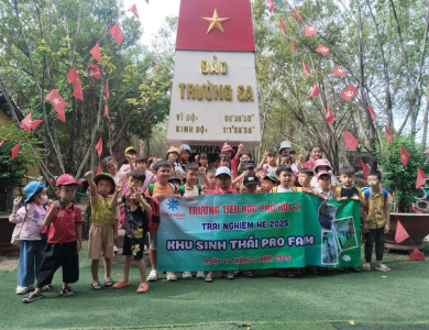 CHƯƠNG TRÌNH THAM QUAN – HỌC TẬP – TRẢI NGHIỆM KHU DL ST PRO FARM - TH PHÚ HÒA 2 BD
