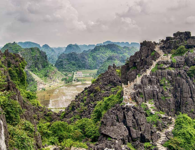 Tour Tràng An - Cố đô Hoa Lư - Hang Múa - Tam Cốc 