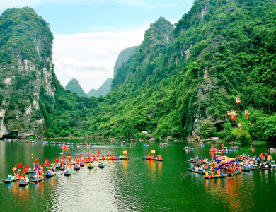 Tour Tràng An - Cố đô Hoa Lư - Hang Múa - Tam Cốc 