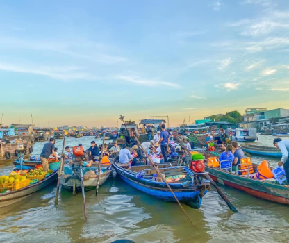 Tour Cần Thơ - Chợ nổi Cái Răng - Thiền viện Trúc Lâm Phương Nam
