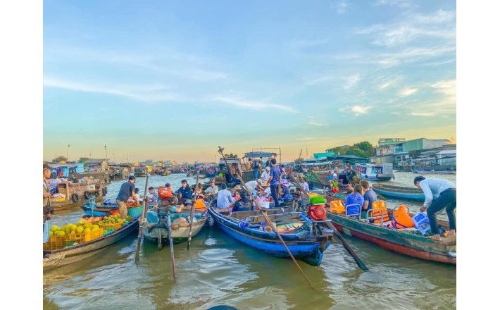 Tour Cần Thơ - Chợ nổi Cái Răng - Thiền viện Trúc Lâm Phương Nam